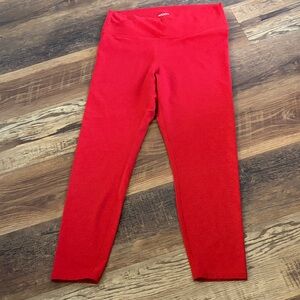 Red Women’s  Leggings - Old Navy
